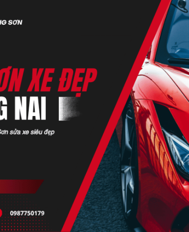 Tiệm sơn xe đẹp Đồng Nai - Sơn xe Trảng Dài Biên Hòa tân trang đẹp