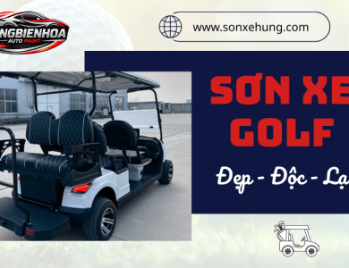 Địa chỉ sơn xe golf đẹp độc lạ nhất khu vực Đồng Nai TP.HCM