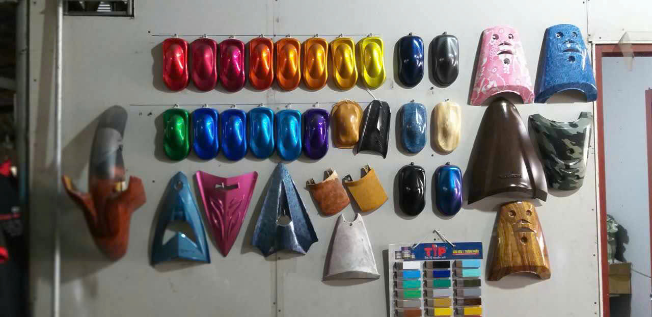 sơn xe hùng tại biên hoà