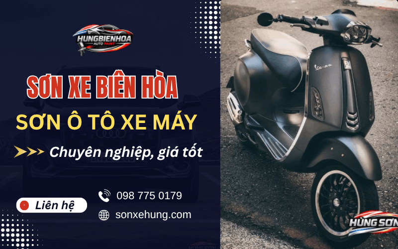 Sơn xe biên hòa