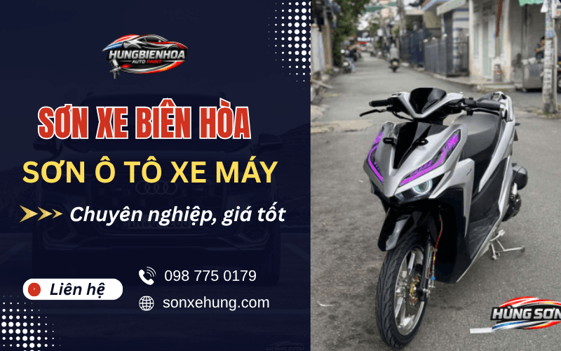 Sơn xe biên hòa