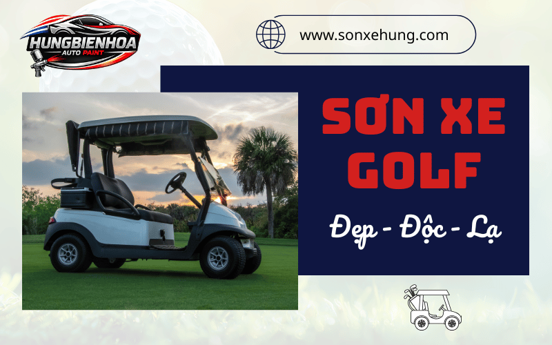 sơn xe golf Đồng Nai