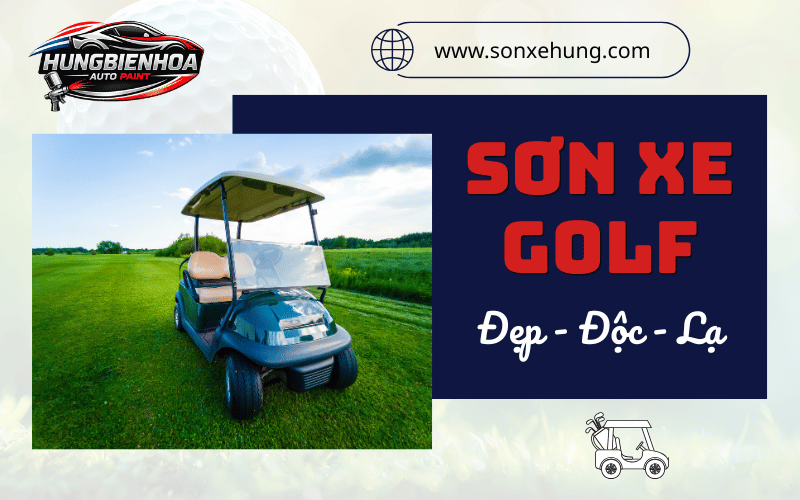 sơn xe golf Đồng Nai