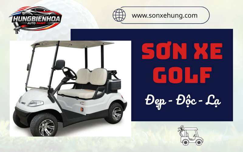 sơn xe golf Đồng Nai
