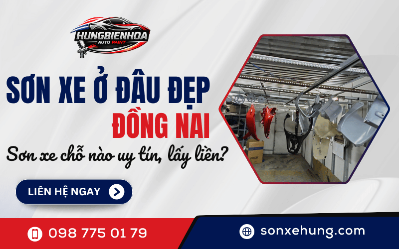 sơn xe ở đâu đẹp Đồng Nai