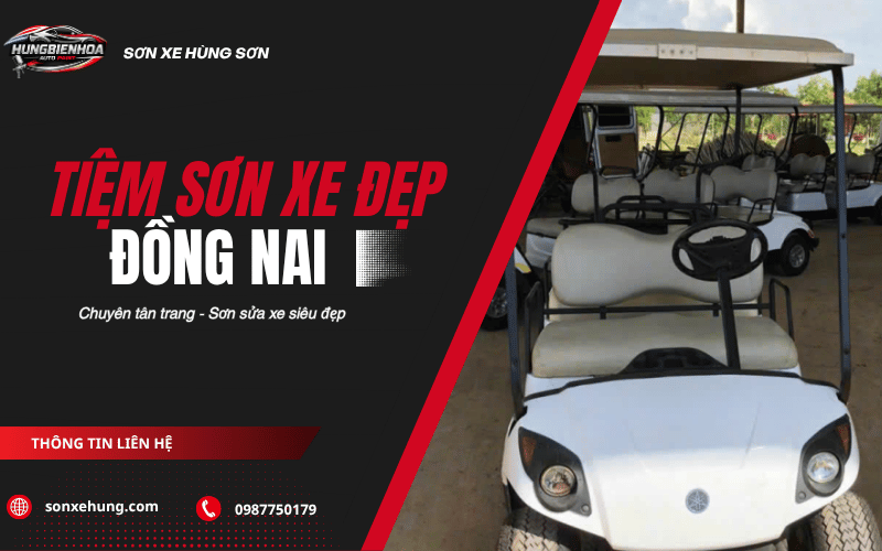 Tiệm sơn xe đẹp Đồng Nai - Sơn xe Trảng Dài Biên Hòa tân trang đẹp